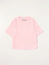 Palm Angels Little Girl's & Girl's Classic Logo T-shirt In Pink