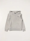 Polo Ralph Lauren Kids' Sweatshirt With Logo In Grey