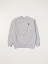OFF-WHITE SWEATER OFF WHITE KIDS COLOR GREY,C47235020