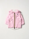 K-WAY 外套 K-WAY 儿童 颜色 粉色,C51075010