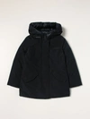 Woolrich Jacket  Kids Color Blue In Blue