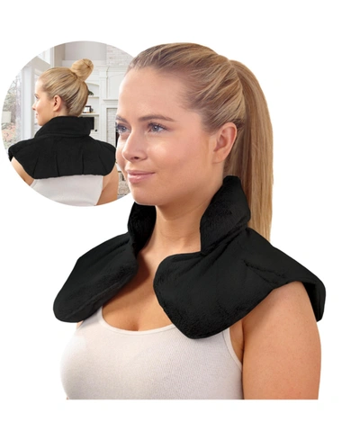 Sharper Image Neck And Shoulder Wrap In Blk