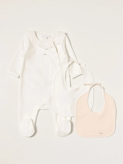 Chloé Babies' Pack Kids In White 1 | ModeSens