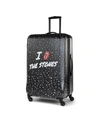 Rolling Stones Paint It Black 28" Spinner Luggage In Black