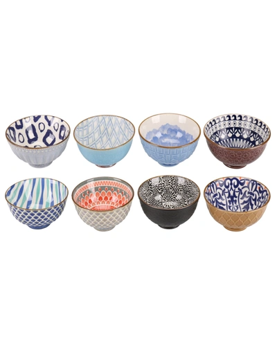BIA OOH LALA MIX AND MATCH 10 OUNCE BOWLS, SET OF 8