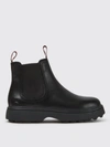 Camper Norte  Ankle Boot In Calfskin In Black