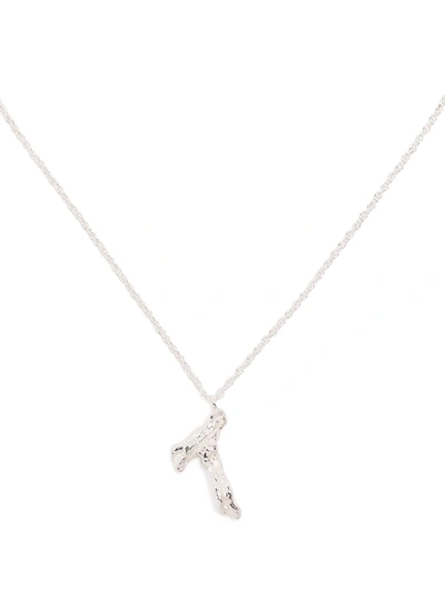 Loveness Lee T Alphabet Necklace In Silber