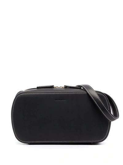 Jil Sander Small Tradition Crossbody Bag In Schwarz