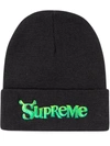 SUPREME X SHREK LOGO BEANIE