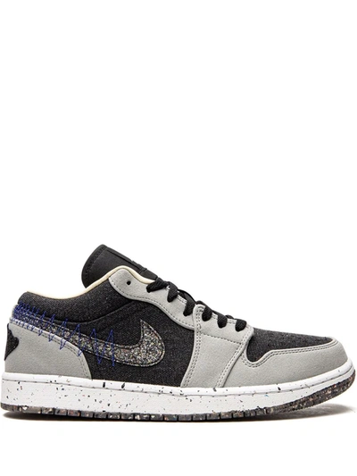 Jordan Air  1 Low Crater Sneakers In Grey