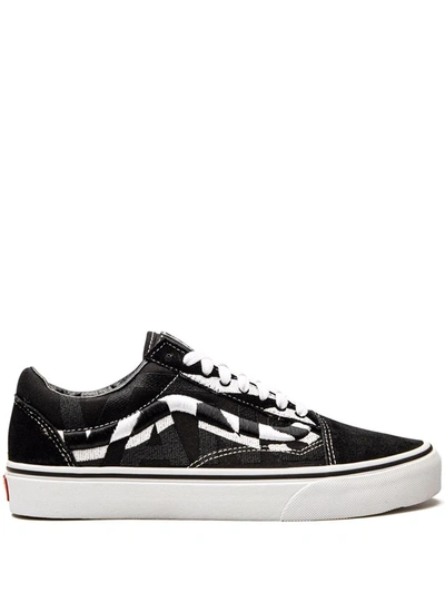 Vans Old Skool "embroidered Logo" Sneakers In Black