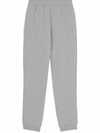 Burberry Location-print Track Pants In Grau