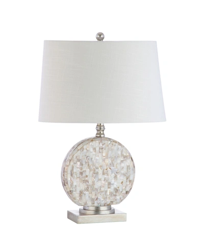 Jonathan Y Dennis Led Table Lamp In Tan/beige