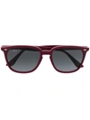 Ray Ban Rb4362 Square-frame Sunglasses In Purple