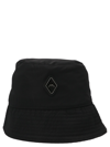 A-cold-wall* Black Essential Bucket Hat In Black