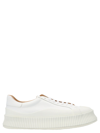 Jil Sander Street Style Plain Sneakers In White