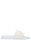 Alexander Mcqueen Logo Slide Sandal In White