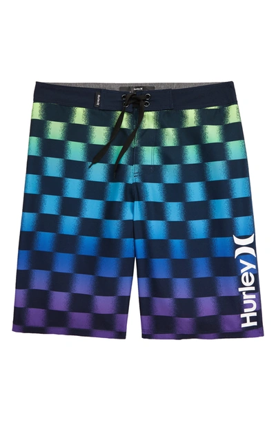 Hurley Kids' Crystal Cove Board Shorts In Obsidian