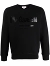 Alexander Mcqueen Sweatshirt In Black
