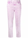7 FOR ALL MANKIND SEVEN JEANS PINK