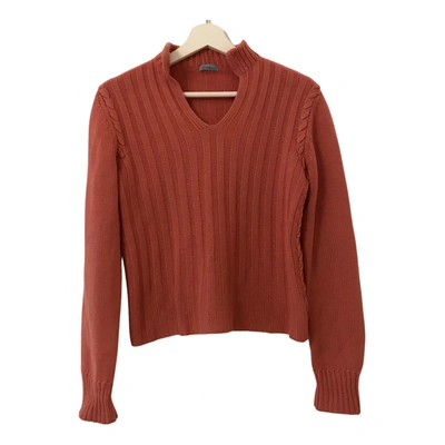 Pre-owned Malo Cashmere Jumper In Khaki