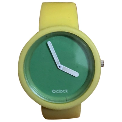 Pre-owned O Bag Watch In Yellow