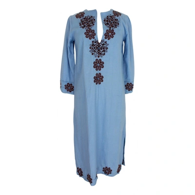 Pre-owned Antik Batik Maxi Dress In Blue