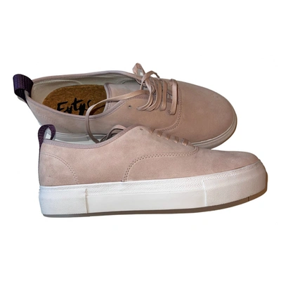 Pre-owned Eytys Low Trainers In Pink