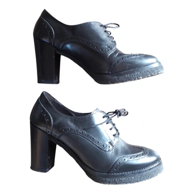 Pre-owned Liebeskind Leather Heels In Black