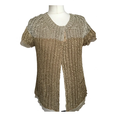 Pre-owned Luisa Cerano Knitwear In Gold