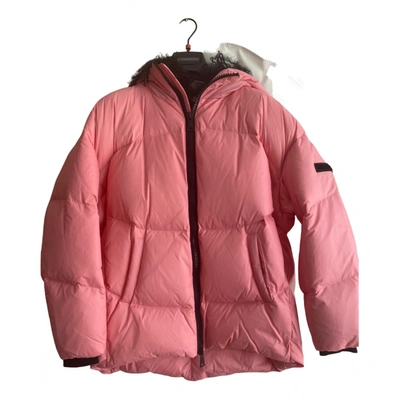 Pre-owned Ermanno Scervino Coat In Pink