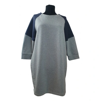 Pre-owned Won Hundred Mid-length Dress In Grey