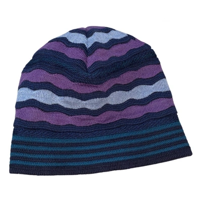 Pre-owned Missoni Wool Hat In Multicolour