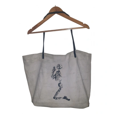 Pre-owned Religion Tote In White