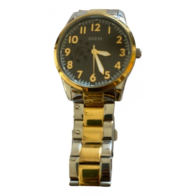 Pre-owned Guess Watch In Multicolour