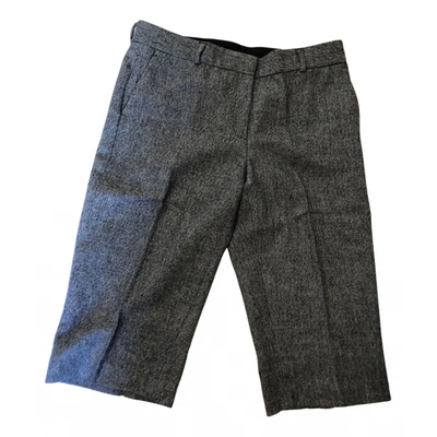Pre-owned Joseph Wool Trousers In Grey