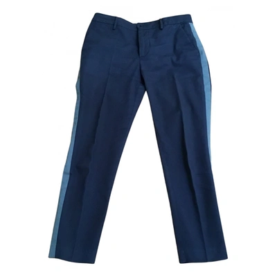 Pre-owned Closed Chino Pants In Blue