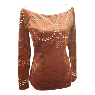 Pre-owned Anna Molinari Knitwear In Brown