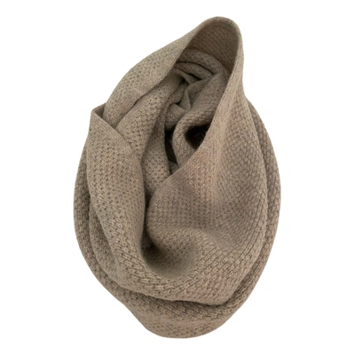 Pre-owned Comptoir Des Cotonniers Wool Scarf In Beige