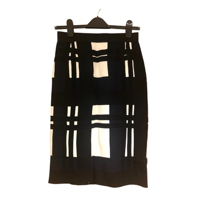 Pre-owned Aquilano Rimondi Mid-length Skirt In Black