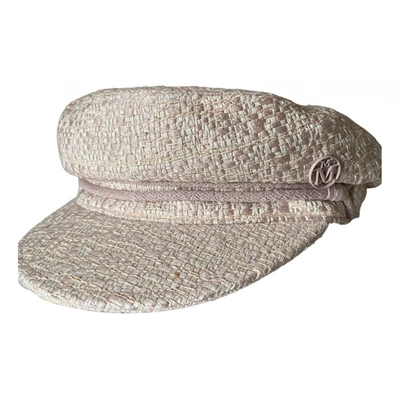 Pre-owned Maison Michel Hat In Pink