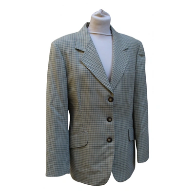 Pre-owned Seventy Wool Blazer In Grey