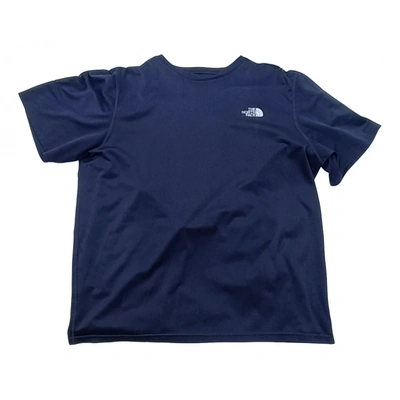 Pre-owned The North Face T-shirt In Blue