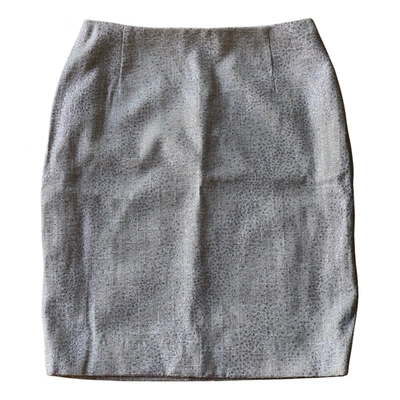Pre-owned Valentino Mid-length Skirt In Ecru