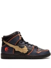 Nike X Gundam Sb Dunk High Pro Qs "banshee" Sneakers In Blue