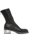 GUIDI SOFT LEATHER MID-CALF BOOTS