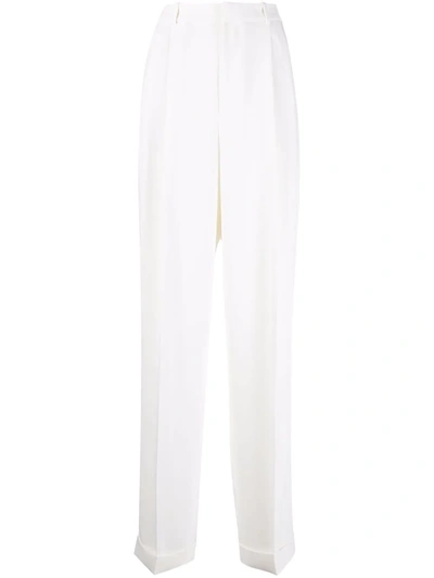 Polo Ralph Lauren Wide-leg Trousers In Neutrals