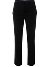 Ralph Lauren Kythia Slim-fit Trousers In Black