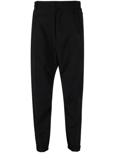 Dsquared2 Pressed-crease Tailored Trousers In Black