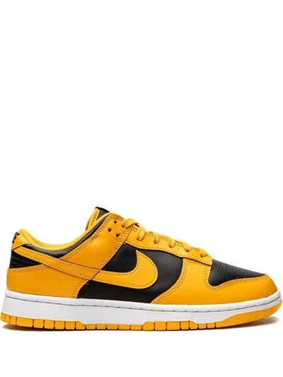 Nike Dunk Low "goldenrod" Trainers In Black/goldenrod/white